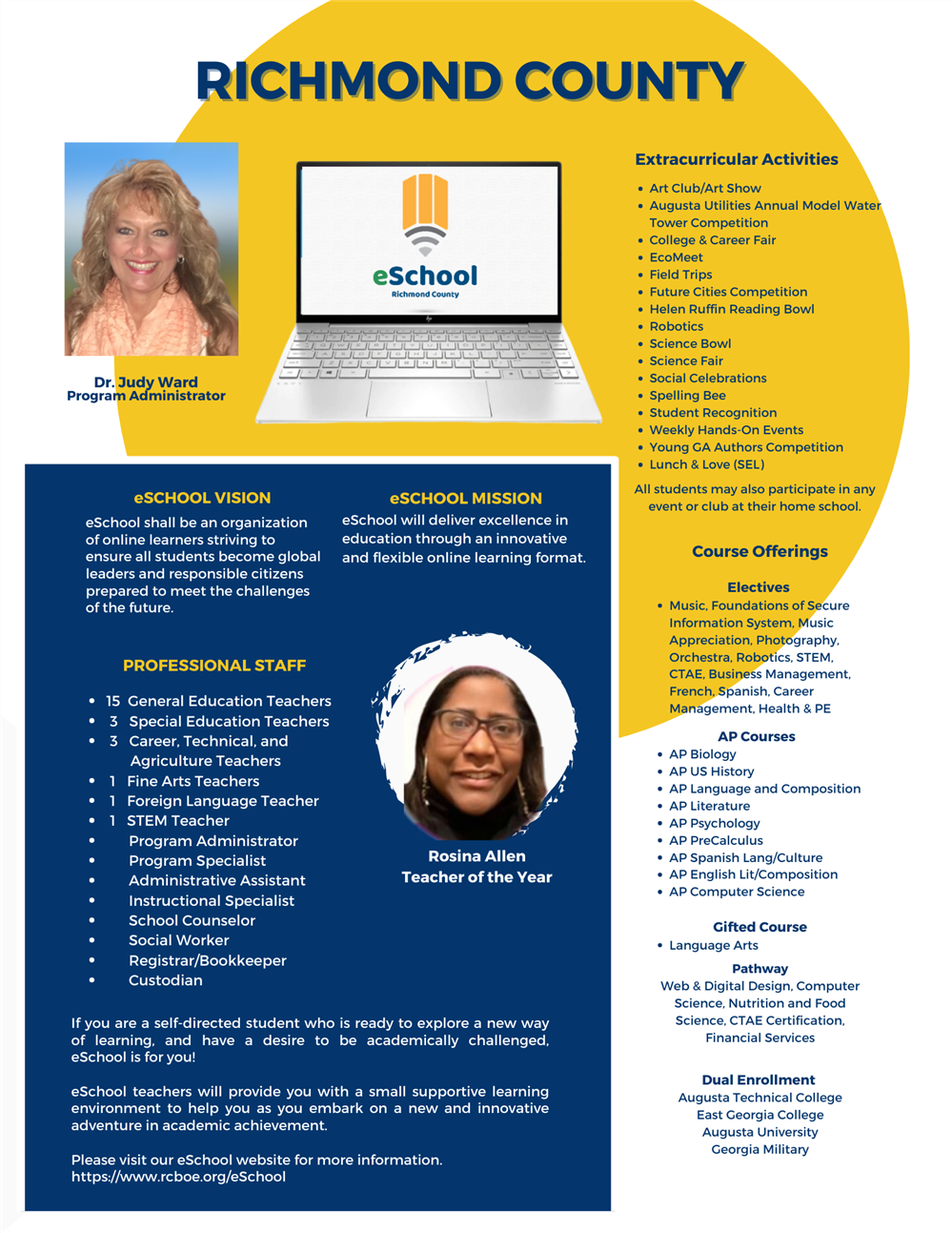 eSchool Published Brochure p.1